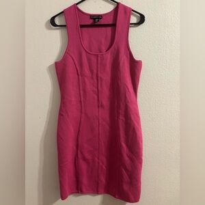 Sincerely Jules Bodycon Pink Knit Mini Dress Size XL